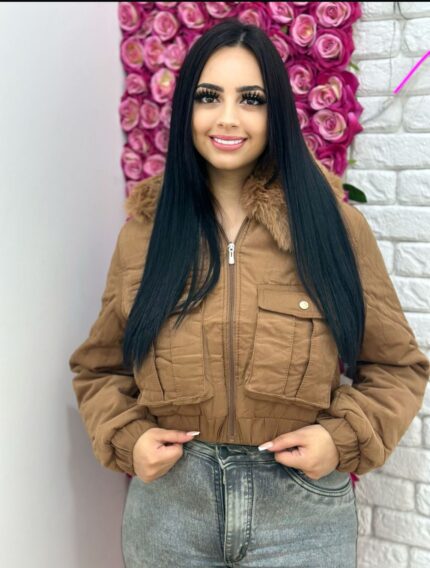 Jaqueta Pelinho Marrom